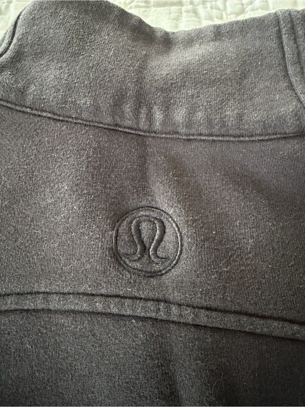 Lululemon Scuba oversized funnel-neck half zip wmn. sz. XS/S blk, good condition - Picture 11 of 13